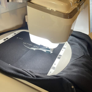 Jacket Embroidery in Production